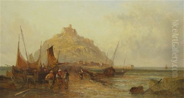 On The Causeway To St Michael's Mount, Cornwall - view 1