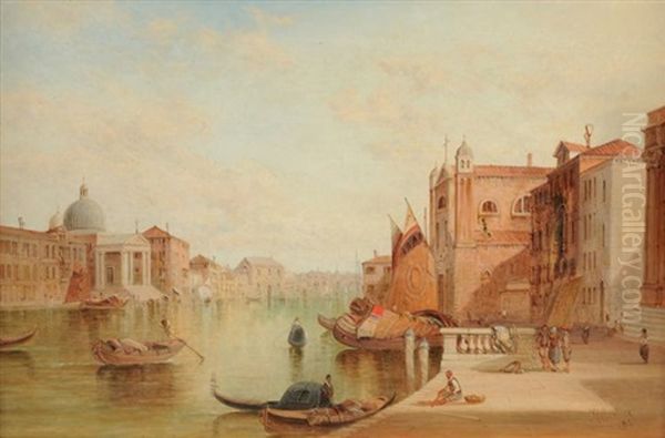 Santa Maria Della Salute From The Grand Canal, Venice - view 1