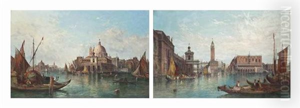 Santa Maria Della Salute; And The Doge's Palace - view 1