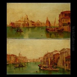 Views Of Venice (2 Works) by Alfred Pollentine