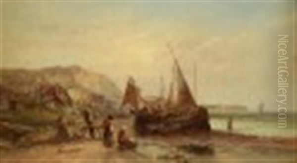 Fishing Boat On The Shore - view 1