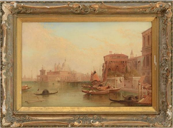 View Of The Grand Canal, Santa Maria Della Salute, Venice - view 1