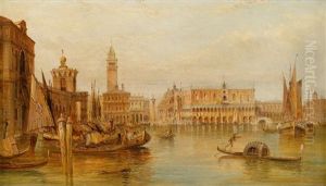 Doge's Palace, Venice by Alfred Pollentine