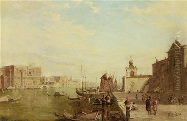 Looking Towards The Doge's Palace From Campo Della Salute, Venice - view 1