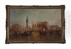 View Of Piazza San Marco by Alfred Pollentine
