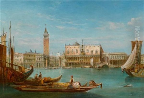 Blick Auf Den Dogenpalast In Venedig - view 1