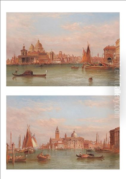 The Santa Maria Della Salute, Venice (+ San Giorgio Maggiore, Venice; Pair) - view 1