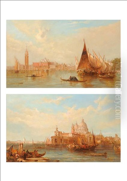 The Dogana (+ The Ducal Palace, Venice; Pair) - view 1