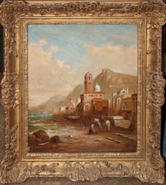 Costal Village Scene - view 1