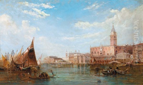 Canale Grande Mit Blick Auf Den Markusplatz - view 1