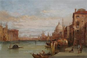 View Of The Grand Canal Near Santa Maria Della Salute (+ Another; Pair) View Of The Grand Canal Near Santa Maria Della Salute (+ Another; Pair)