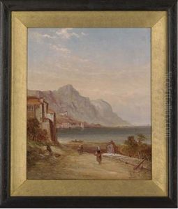 Boats Moored On Lake Garda, Italy (+ A Calm Day On Lake Garda, Italy; Pair)
