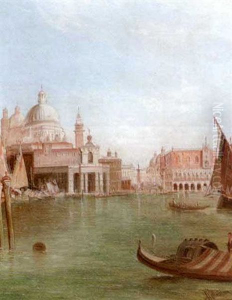 The Venetian Lagoon With Santa Maria Maggiore And The Doge's Palace - view 1