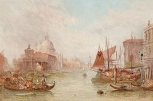 Bacino Di San Marco by Alfred Pollentine