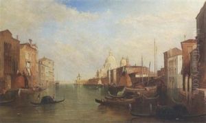 Venedig - Canale Grande Mit S. Maria Della Salute thumbnail