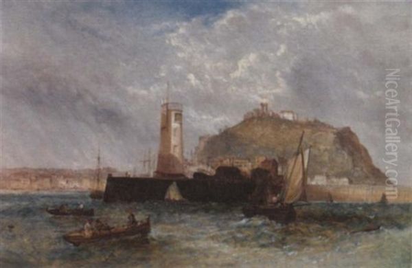 Off The Harbour Mouth At Scarborough - view 1