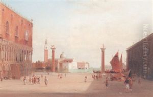St.mark's Square, Venice by Alfred Pollentine