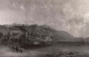 Italian Coastal Town by Alfred Pollentine