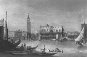 The Bacino Di San Marco by Alfred Pollentine