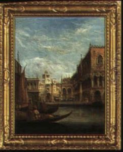 The Columns Of St. Mark, Venice by Alfred Pollentine