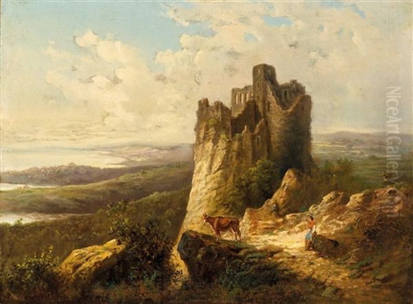 Blick Auf Ein Schloss - view 1