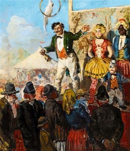 Actors In The Szolnok Market
