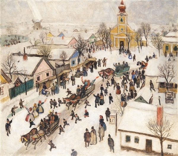 Wedding In Winter - view 1