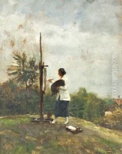 Szolnoki Muvesztelepen by Tibor Polya