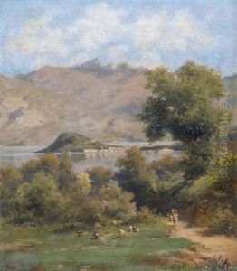 Sommerliche Seelandschaft by Silvio Poma