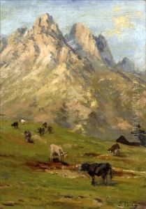 Cime Del Monte Cristallo - Valle D'ampezzo by Silvio Poma