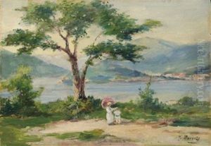 Lago Maggiore, Dai Colli Di Cerro by Silvio Poma