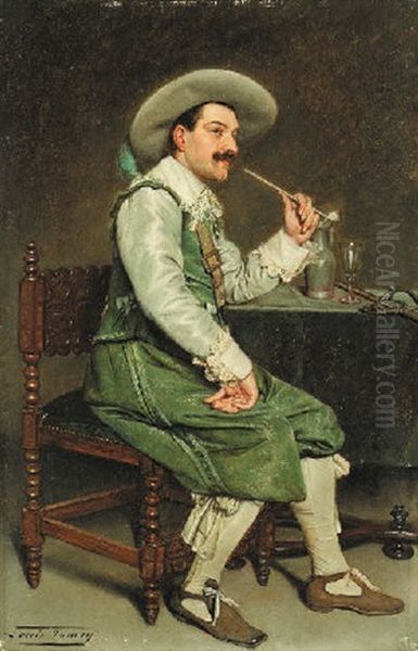 An Afternoon Smoke - view 1