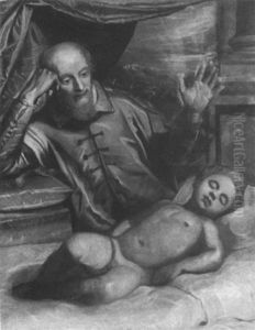 The Vision Of Saint Ignatius Of Loyola by Pietro de Pomis