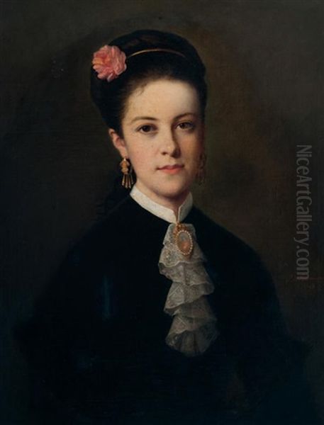 Portrait De Dame Au Camee - view 1