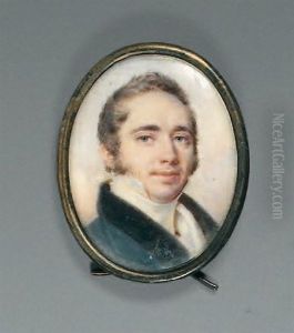 Portrait D'homme A La Redingote Bleue