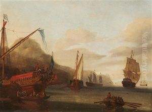 Maritime Scene by Gerrit Pompe