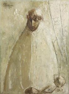 La Novicia by Fidelio Ponce De Leon