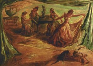 La Leccion Del Piano by Fidelio Ponce De Leon
