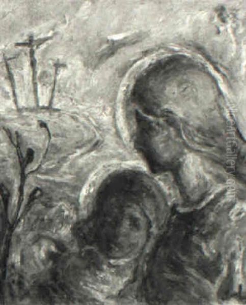 Virgen Mara Con Mara Magdalena - view 1