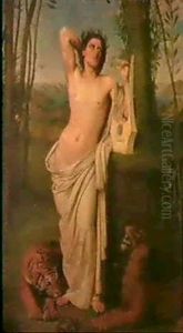 Orfeo Sul Monte Rodope by Jean Baptiste Poncet