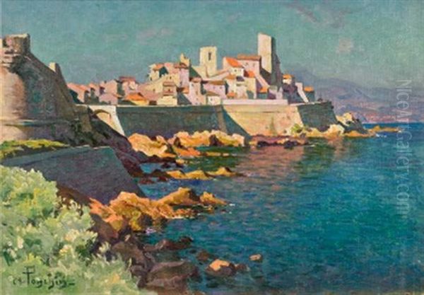 Vue D'antibes, Le Fort Carre - view 1