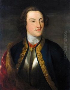 Portrait Of A Gentleman (william Augustus, Duke Of Cumberland?) by Arthur Pond