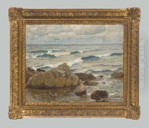 Felsige Kustenlandschaft-danische Ostseeinsel Bornholm