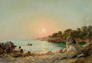 Coucher De Soleil by Luc Raphael Ponson