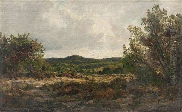 Paysage Sur L"ile De Porquerolles by Luc Raphael Ponson