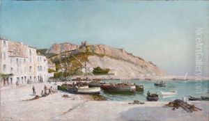 Le Port De Cassis by Luc Raphael Ponson