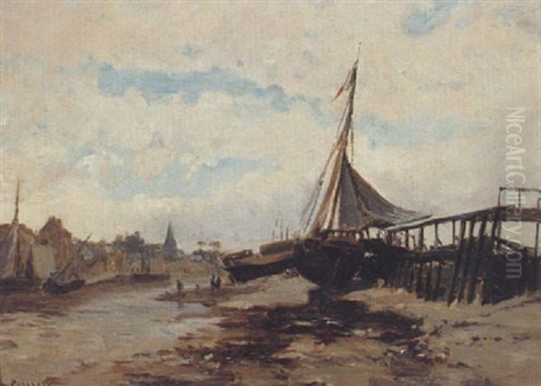 La Touque A Trouville - view 1