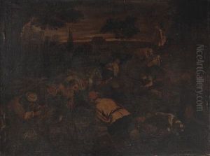 Building The Ark by Francesco da Ponte Bassano