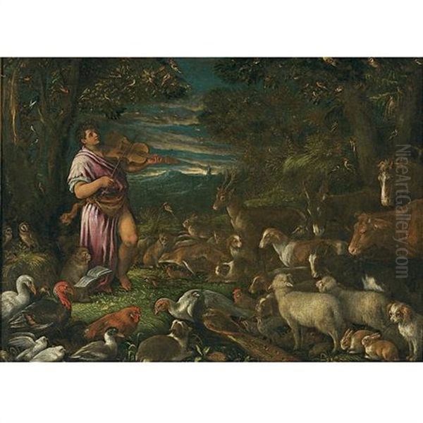 Orpheus Charming The Animals - view 1