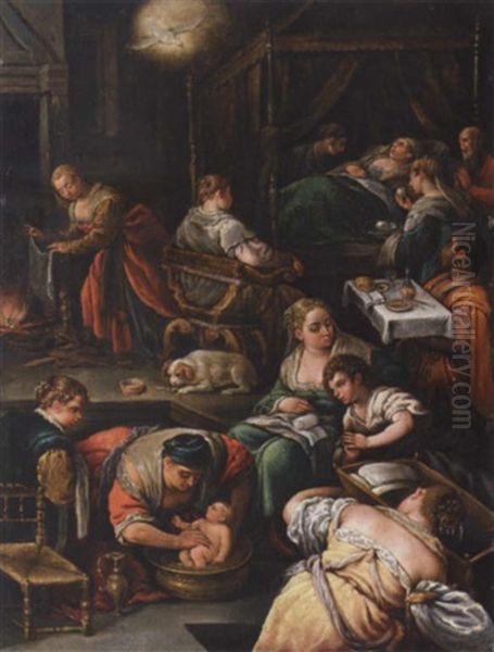 The Birth Of The Virgin - view 1